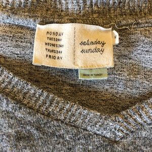 Saturday Sunday V-Neck Sweater